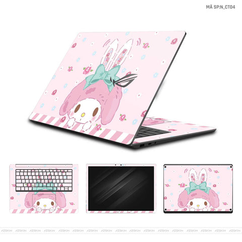 Dán Skin Laptop Asus Hình Dễ Thương | N_CT04