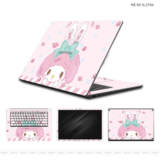 Dán Skin Laptop Huawei Hình Dễ Thương | N_CT04