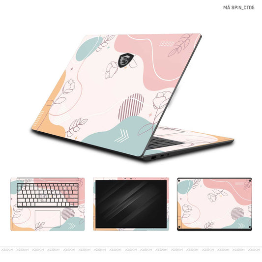 Dán Skin Laptop MSI Hình Dễ Thương | N_CT05