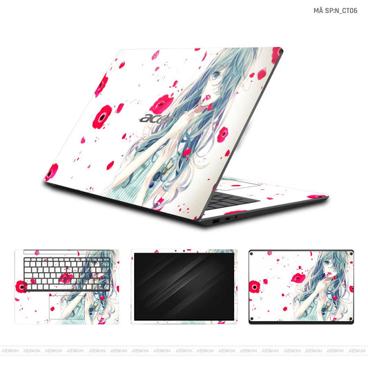 Dán Skin Laptop Acer Hình Dễ Thương | N_CT06