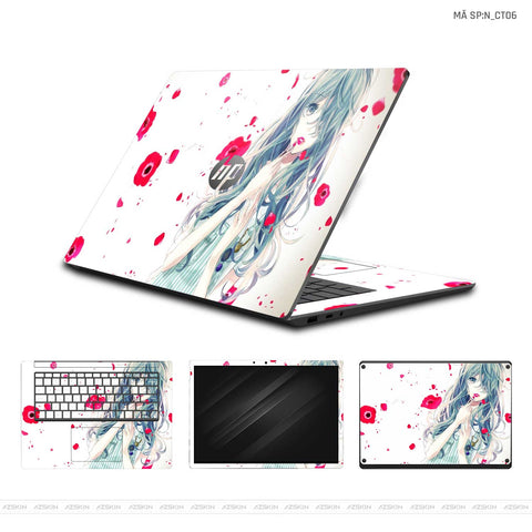 Dán Skin Laptop HP Hình Dễ Thương | N_CT06