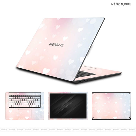 Dán Skin Laptop Gigabyte Hình Dễ Thương | N_CT08