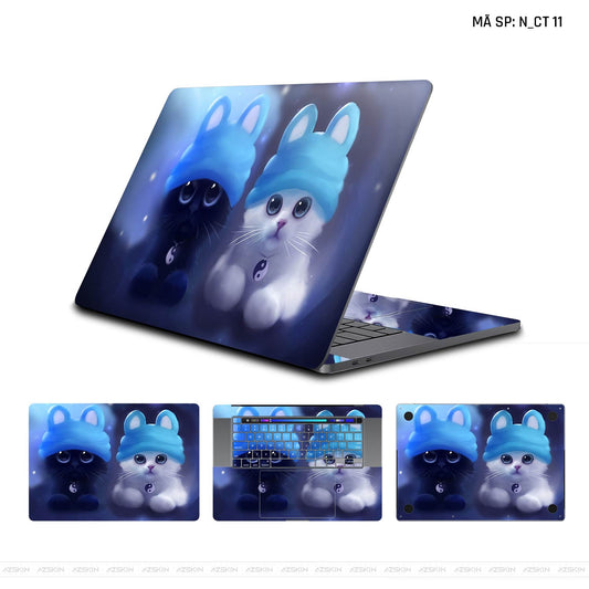 Dán Skin Macbook Hình Mèo Dễ Thương | N_CT11