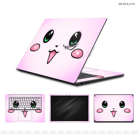 Dán Skin Laptop Asus Hình Dễ Thương | N_CT14