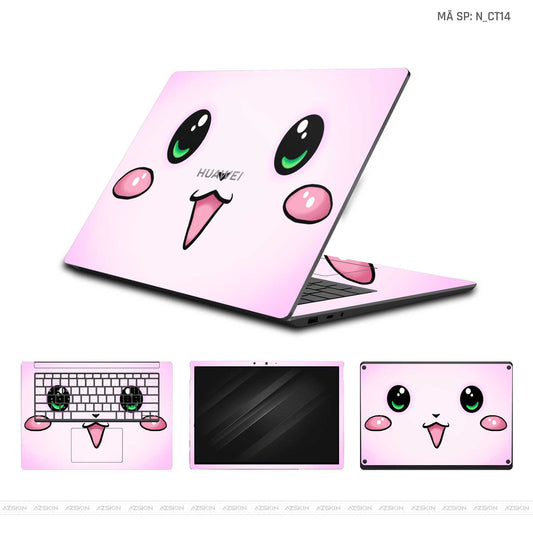 Dán Skin Laptop Huawei Hình Dễ Thương | N_CT14