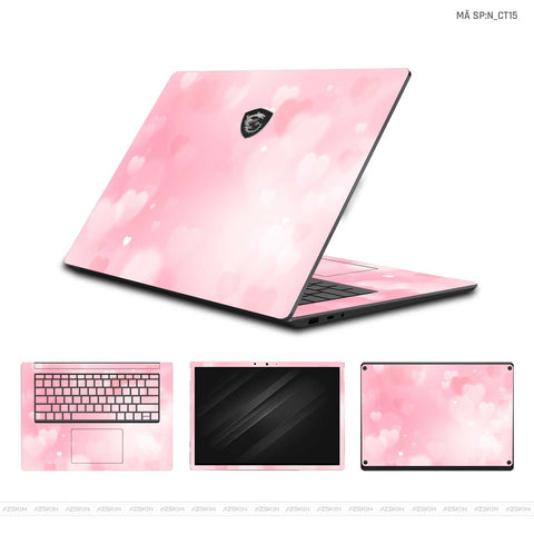 Dán Skin Laptop MSI Hình Dễ Thương | N_CT15