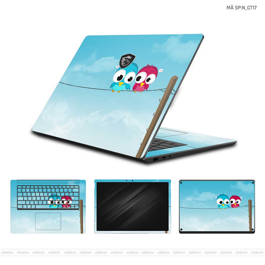 Dán Skin Laptop MSI Hình Dễ Thương | N_CT17