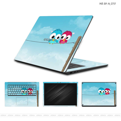 Dán Skin Laptop Gigabyte Hình Dễ Thương | N_CT17