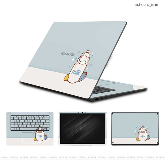 Dán Skin Laptop Huawei Hình Dễ Thương | N_CT18