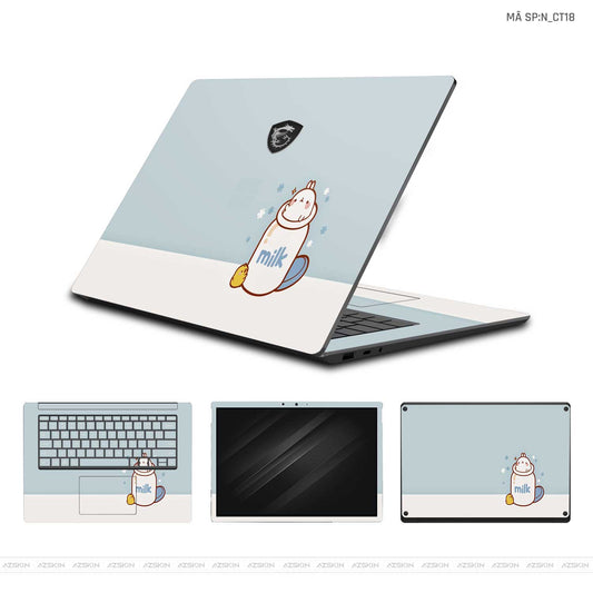 Dán Skin Laptop MSI Hình Dễ Thương | N_CT18