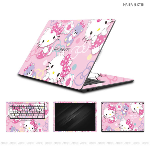 Dán Skin Laptop Gigabyte Hình Dễ Thương | N_CT19