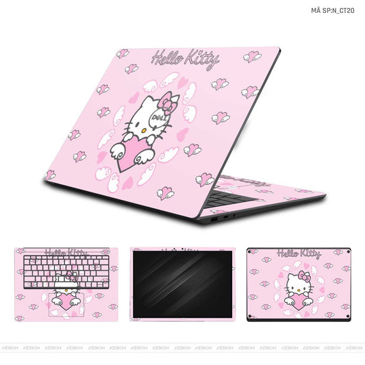 Dán Skin Laptop Dell Hình Dễ Thương | N_CT20