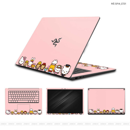 Dán Skin Laptop Razer Hình Cute | N_CT21