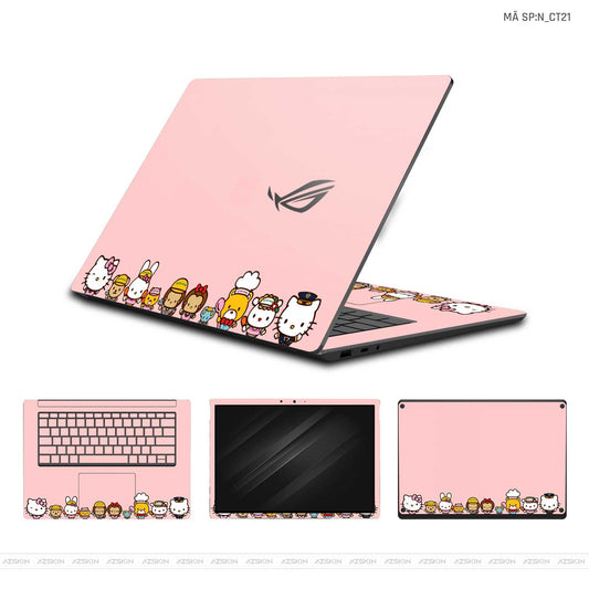 Dán Skin Laptop Asus Hình Dễ Thương | N_CT21