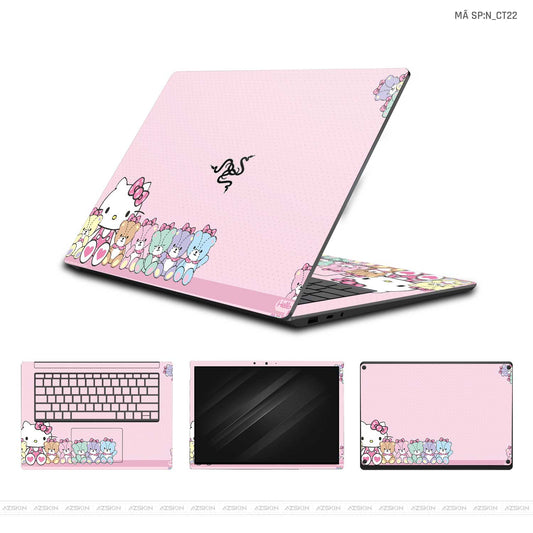 Dán Skin Laptop Razer Hình Cute | N_CT22