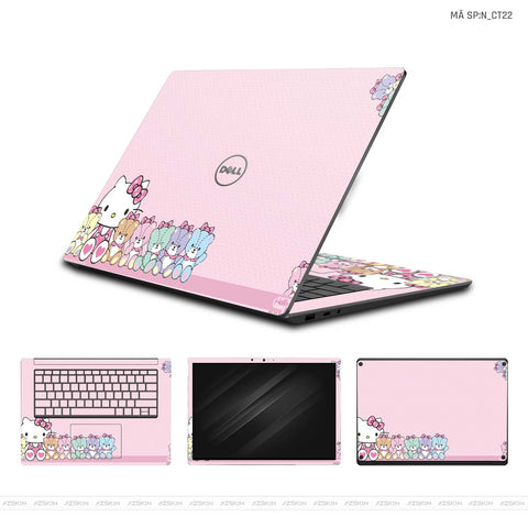 Dán Skin Laptop Dell Hình Dễ Thương | N_CT22