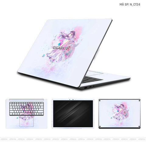 Dán Skin Laptop Gigabyte Hình Dễ Thương | N_CT24