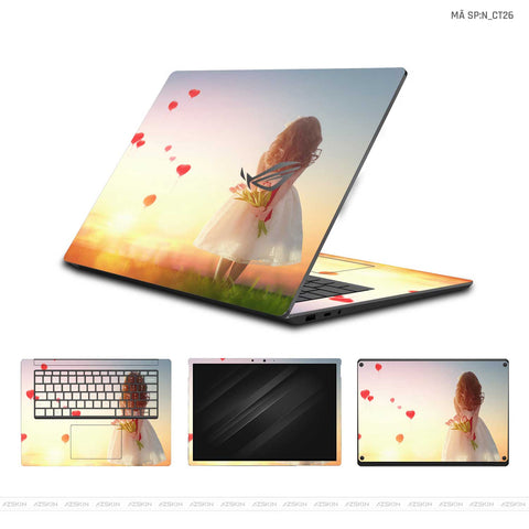 Dán Skin Laptop Asus Hình Dễ Thương | N_CT26