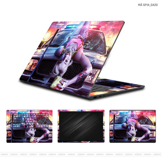 Dán Skin Laptop Acer Hình Harley Quinn | D_DA20