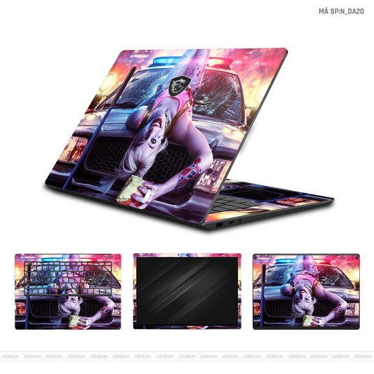 Dán Skin Laptop MSI Hình Harley Quinn | N_DA20