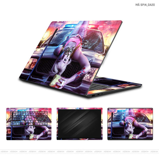 Dán Skin Laptop Razer Hình Harley Quinn | N_DA20
