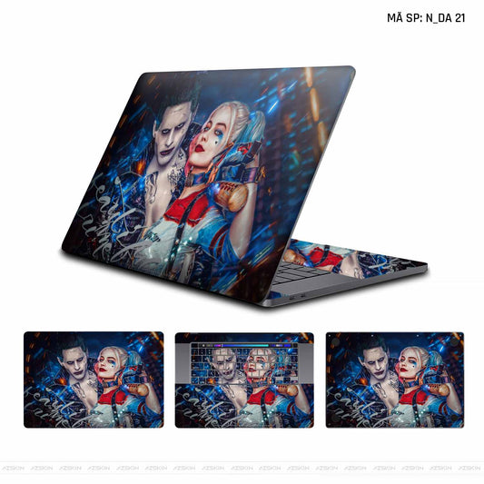 Dán Skin Macbook Hình Harley Quinn & Jocker | N_DA21