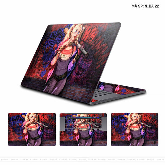 Dán Skin Macbook Hình Harley Quinn | N_DA22