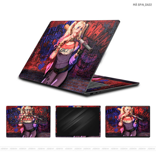 Dán Skin Laptop Acer Hình Harley Quinn | D_DA22