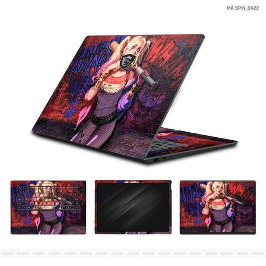 Dán Skin Laptop MSI Hình Harley Quinn | N_DA22