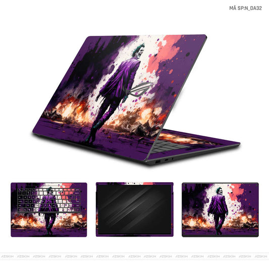 Dán Skin Laptop Asus Hình Jocker | N_DA32