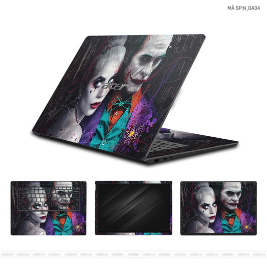 Dán Skin Laptop Acer Hình Jocker | D_DA34