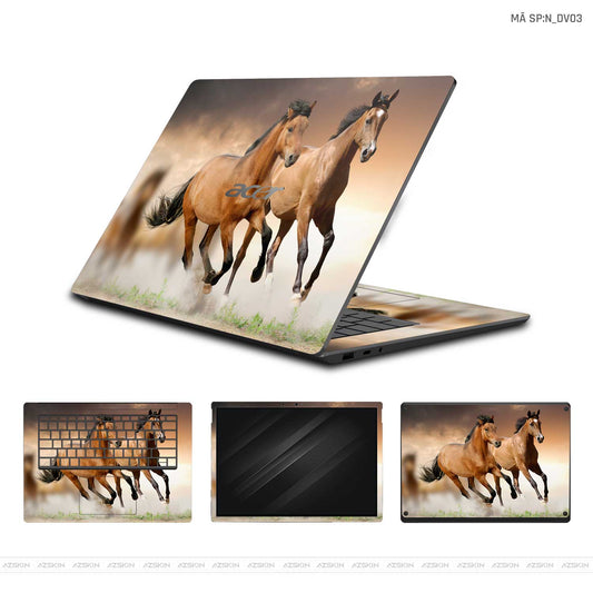 Dán Skin Laptop Acer Hình Ngựa | N_DV03