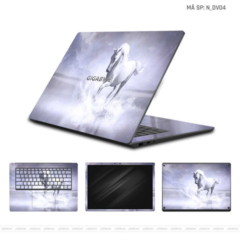 Dán Skin Laptop Gigabyte Hình Động Vật | N_DV04
