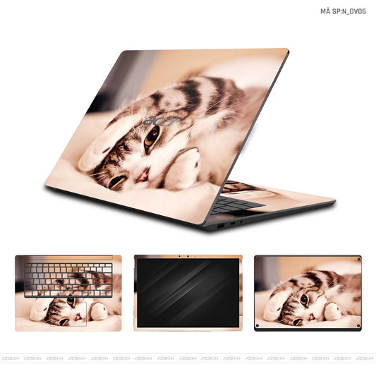 Dán Skin Laptop Acer Hình Mèo Dễ Thương | N_DV06