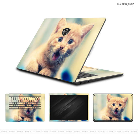 Dán Skin Laptop MSI Hình Động Vật | N_DV07