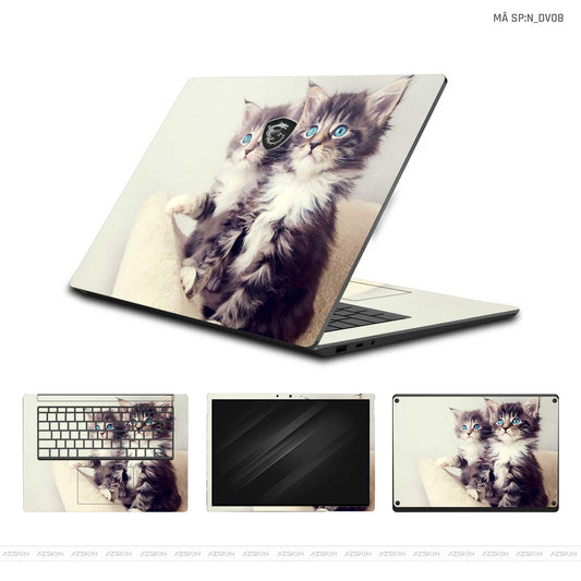 Dán Skin Laptop MSI Hình Động Vật | N_DV08