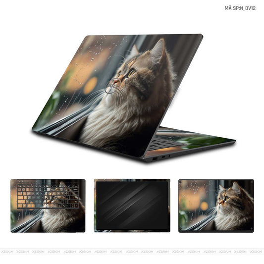 Dán Skin Laptop Dell Hình Mèo | N_DV12