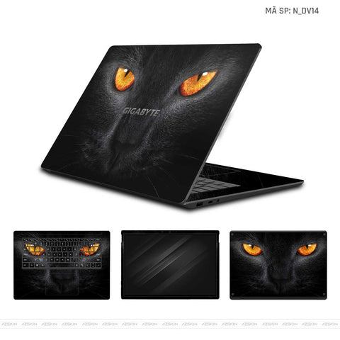 Dán Skin Laptop Gigabyte Hình Động Vật | N_DV14