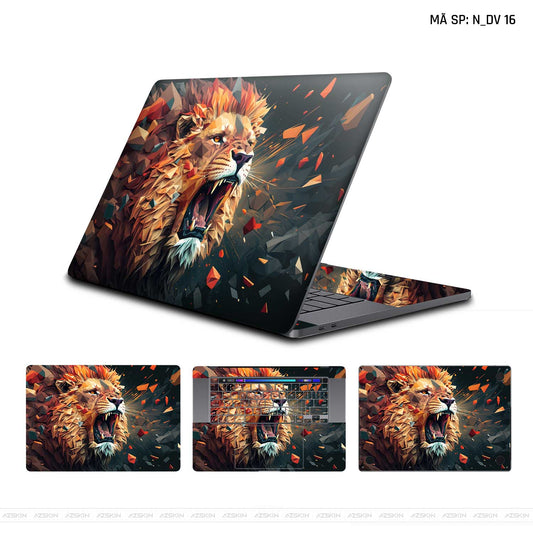 Dán Skin Macbook Hình Sư Tử | N_DV16
