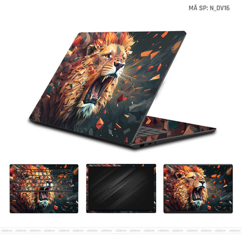 Dán Skin Laptop Gigabyte Hình Động Vật | N_DV16