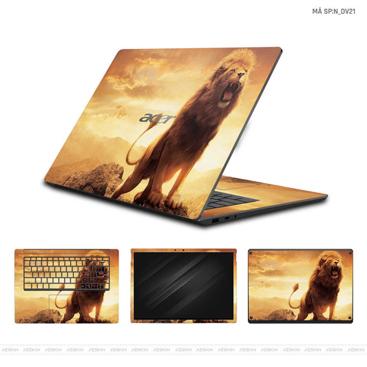 Dán Skin Laptop Acer Hình Hổ - Sư Tử | N_DV21