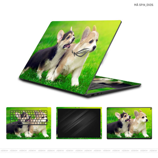 Dán Skin Laptop Asus Hình Động Vật | N_DV26