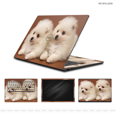 Dán Skin Laptop Dell Hình Chó Dễ Thương | N_DV28