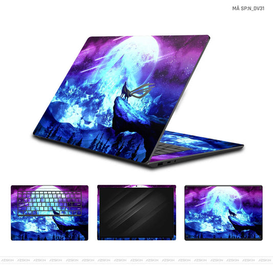 Dán Skin Laptop Asus Hình Động Vật | N_DV31