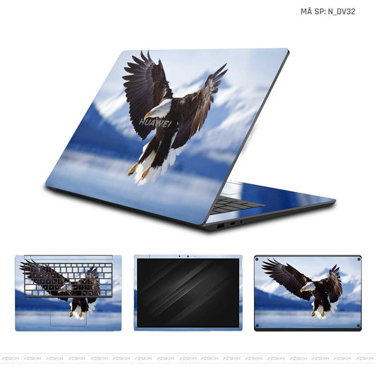 Dán Skin Laptop Huawei Hình Động Vật | N_DV32