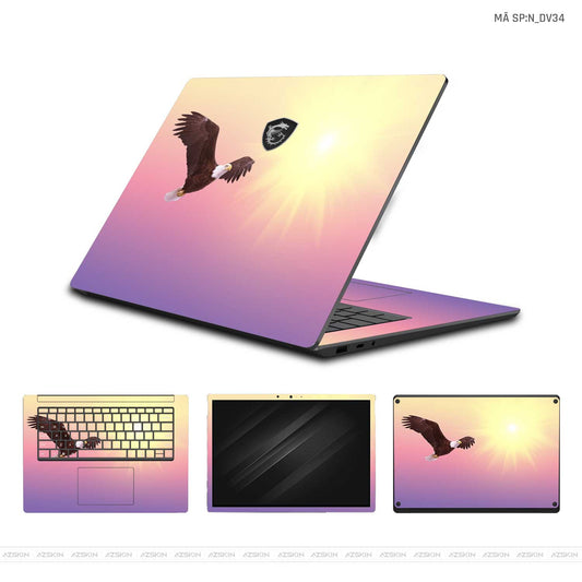 Dán Skin Laptop MSI Hình Động Vật | N_DV34