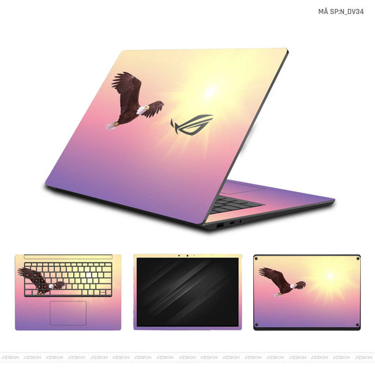 Dán Skin Laptop Asus Hình Động Vật | N_DV34