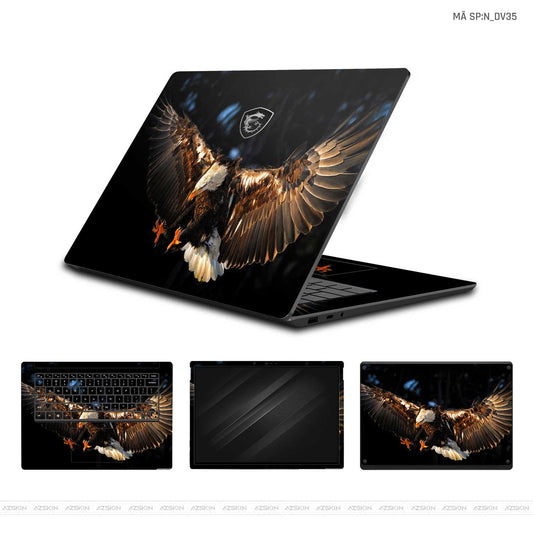 Dán Skin Laptop MSI Hình Động Vật | N_DV35