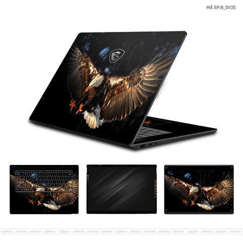 Dán Skin Laptop MSI Hình Động Vật | N_DV35