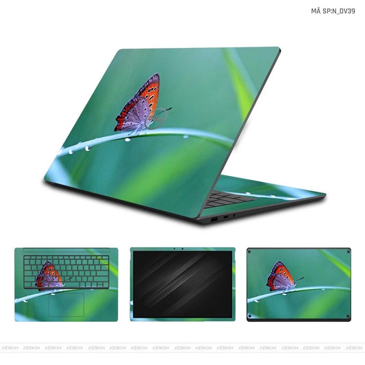 Dán Skin Laptop Dell Hình Bướm | N_DV39